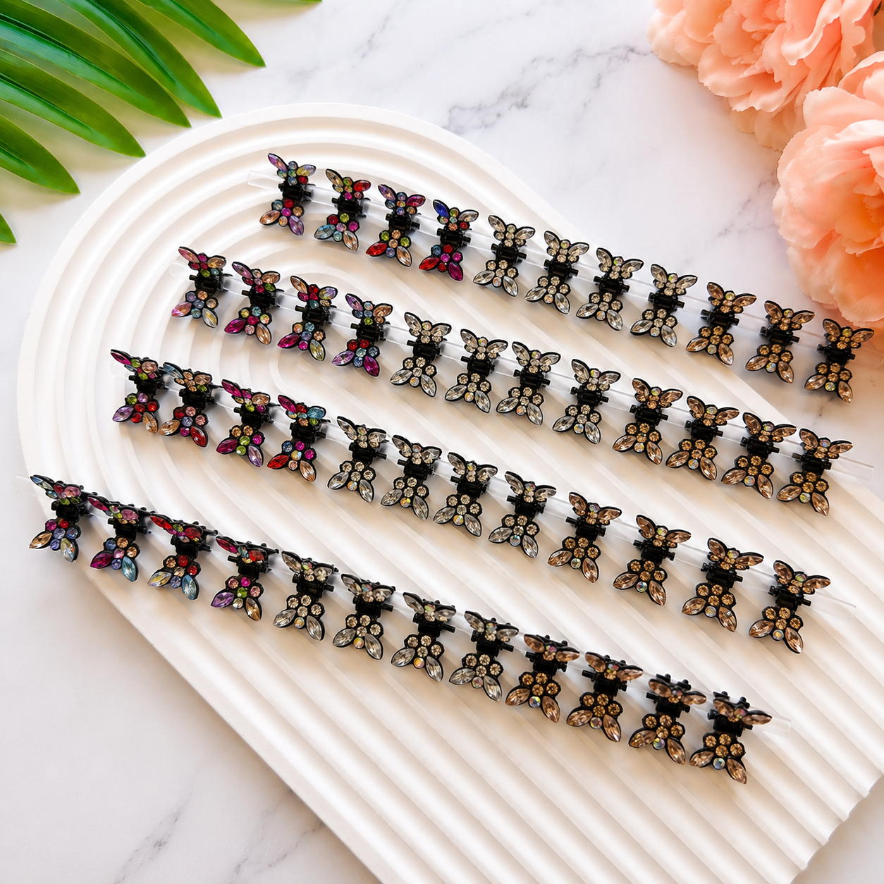 MC-7 Mini Claw 3 in 1 Designs in One Strip Set of 12pcs.