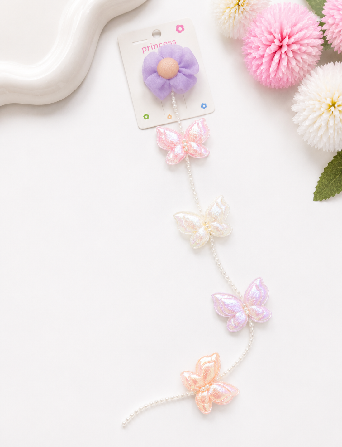 🦋 Fairy Flutter Hair Clip ( each one piece)