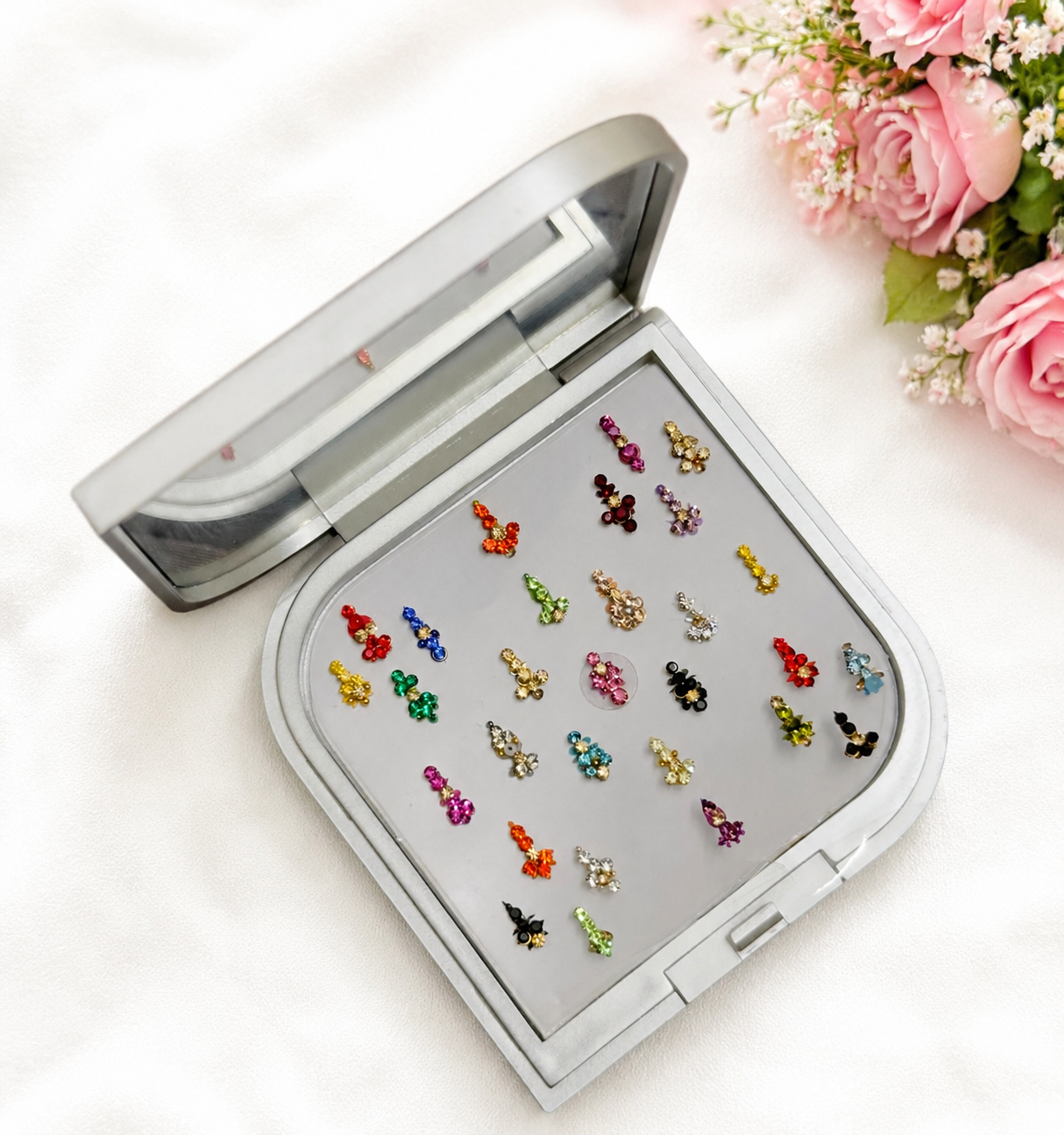 Colour Splash Mirror Bindi Design 1