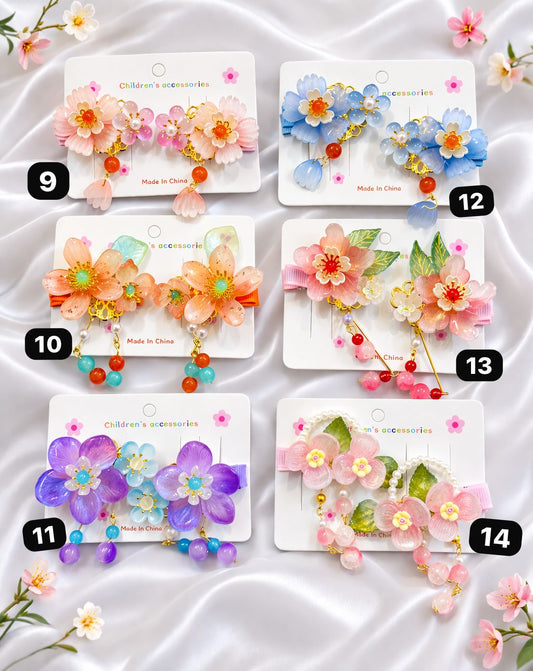 Korean Hanfu hair clips each one pair