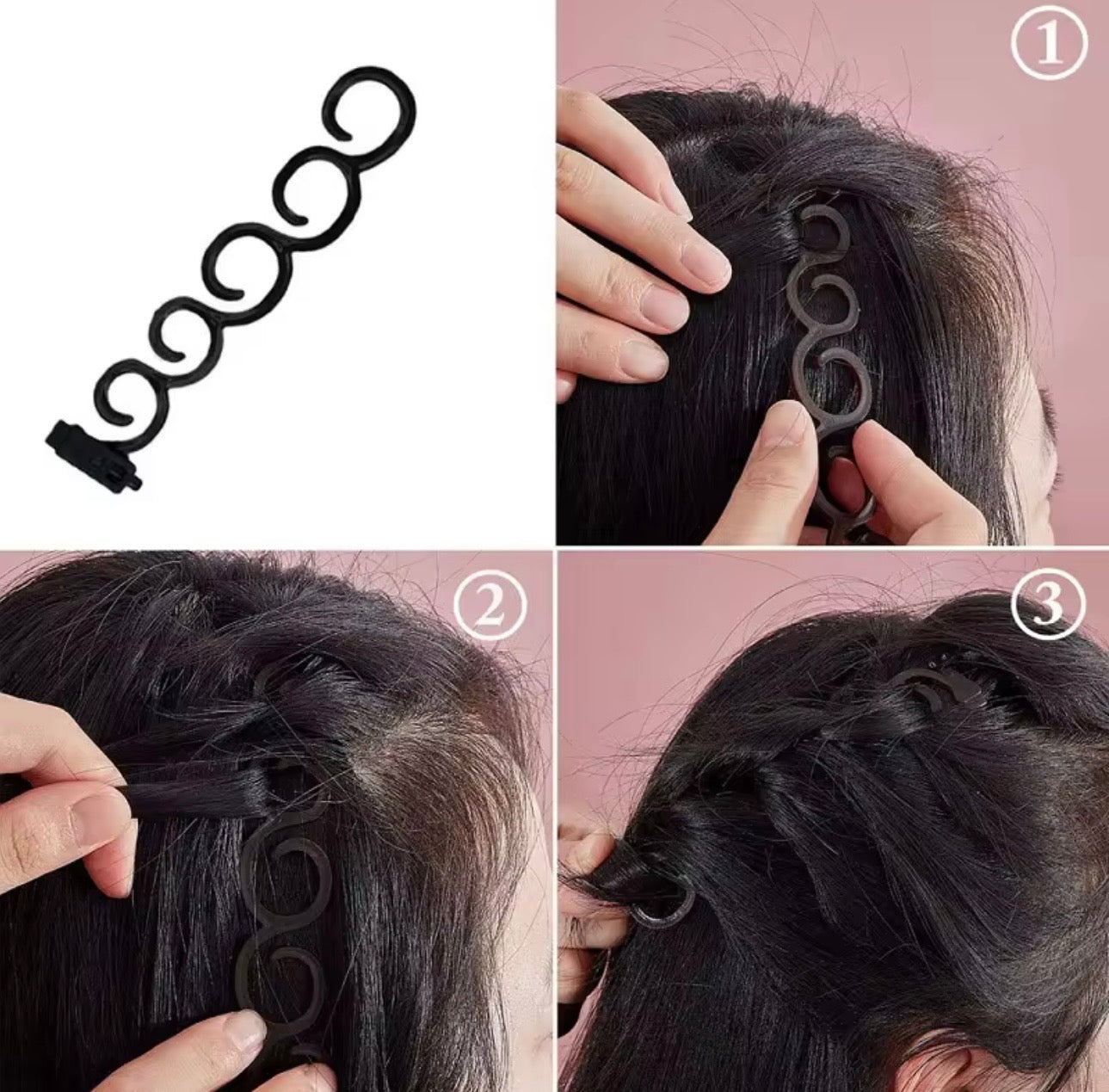 Twist Braid Hair Tool Each one pair