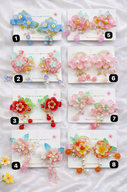 Korean Hanfu hair clips each one pair