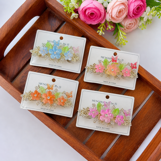 Floral Radiance Center Clip 🌷