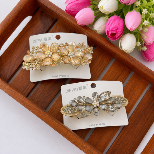 Aurora Crystal Bloom CenterClip