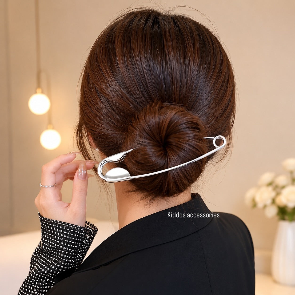 Giant Safety Pin 🧷 Hair Clip (Each one piece)