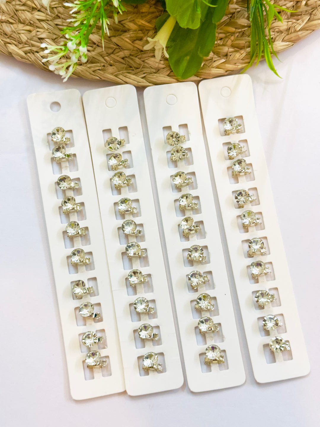 Pure White Stone each one strip
