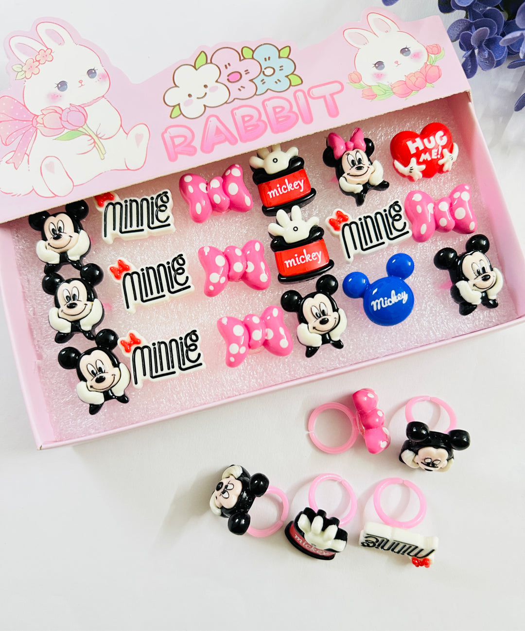 Kids finger rings ( Random designs ) each one
