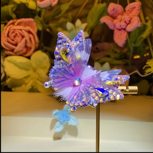Luxury Double shade Light purple fluttering 🦋 each one