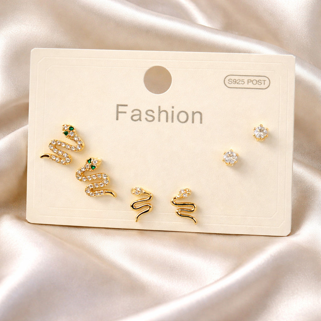 ANTI TARNISH BABY STUD NO: 1 ( Set of 3 pairs)